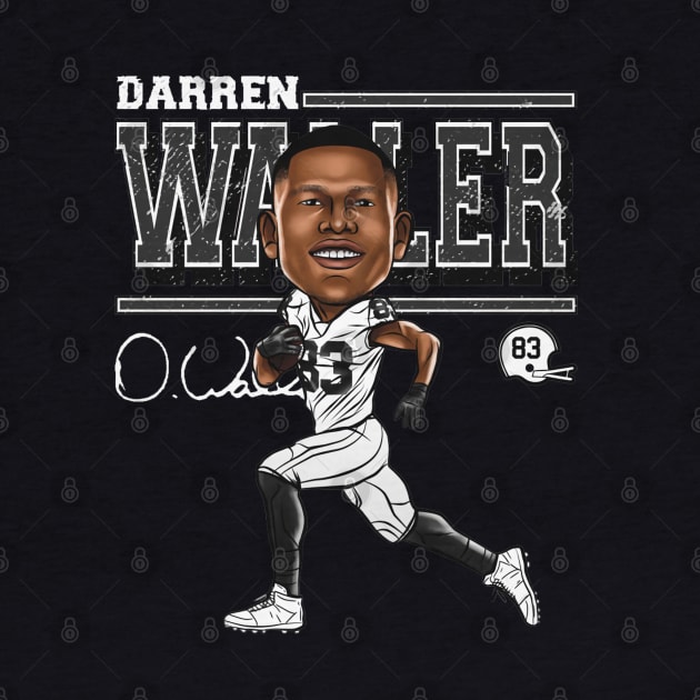 Darren Waller Las Vegas Cartoon by Buya_Hamkac